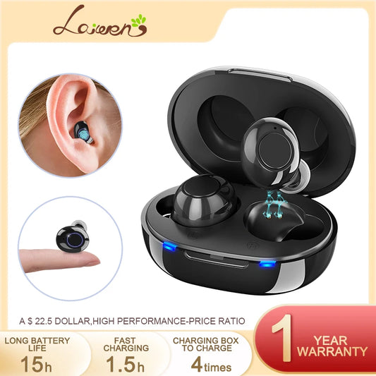 Hearing Aid Rechargeable Hearing Aids Sound Amplifier Low Noise One Click Adjustable Hearing Device For Elderly audifonos 보청기